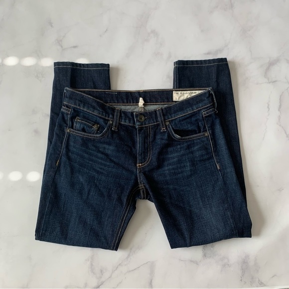 Rag & Bone The Dre Jeans in color Classic. Slim fit low rise - Picture 3 of 13